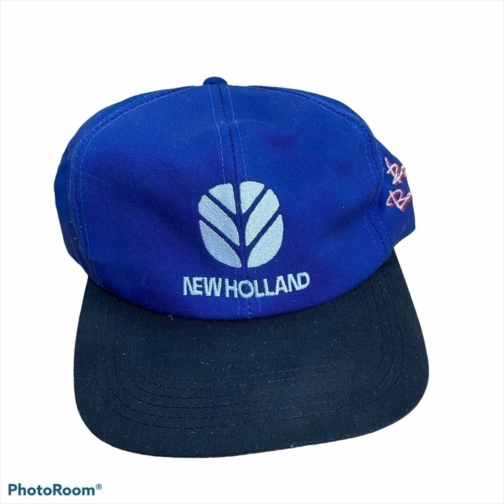 New Holland Vintage Ron Barfield Snap Back Hat Men